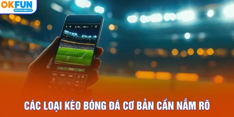 Các loại kèo bóng đá cơ bản cần nắm rõ