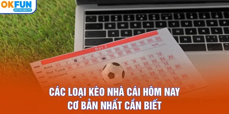 Các loại kèo nhà cái hôm nay cơ bản nhất cần biết